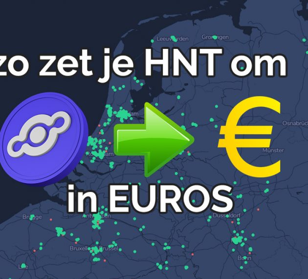 Zo zet je Helium (HNT) om in euro’s [handleiding]